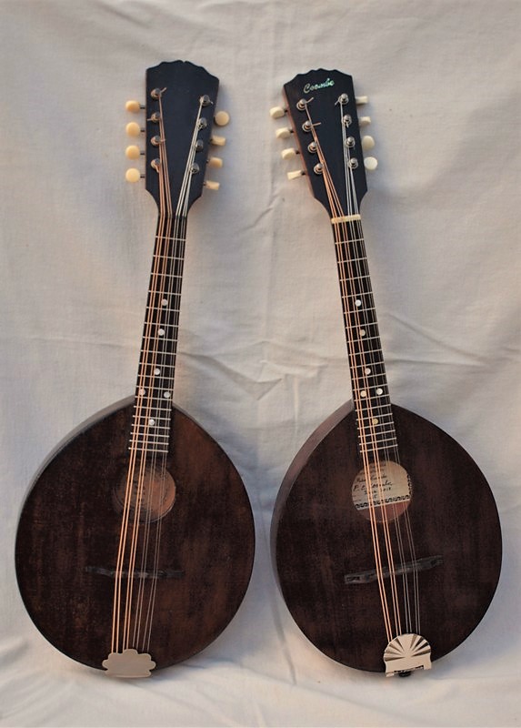 Pancake mandolins